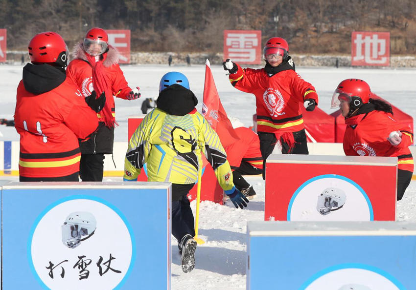 全民參與冰雪運動。
