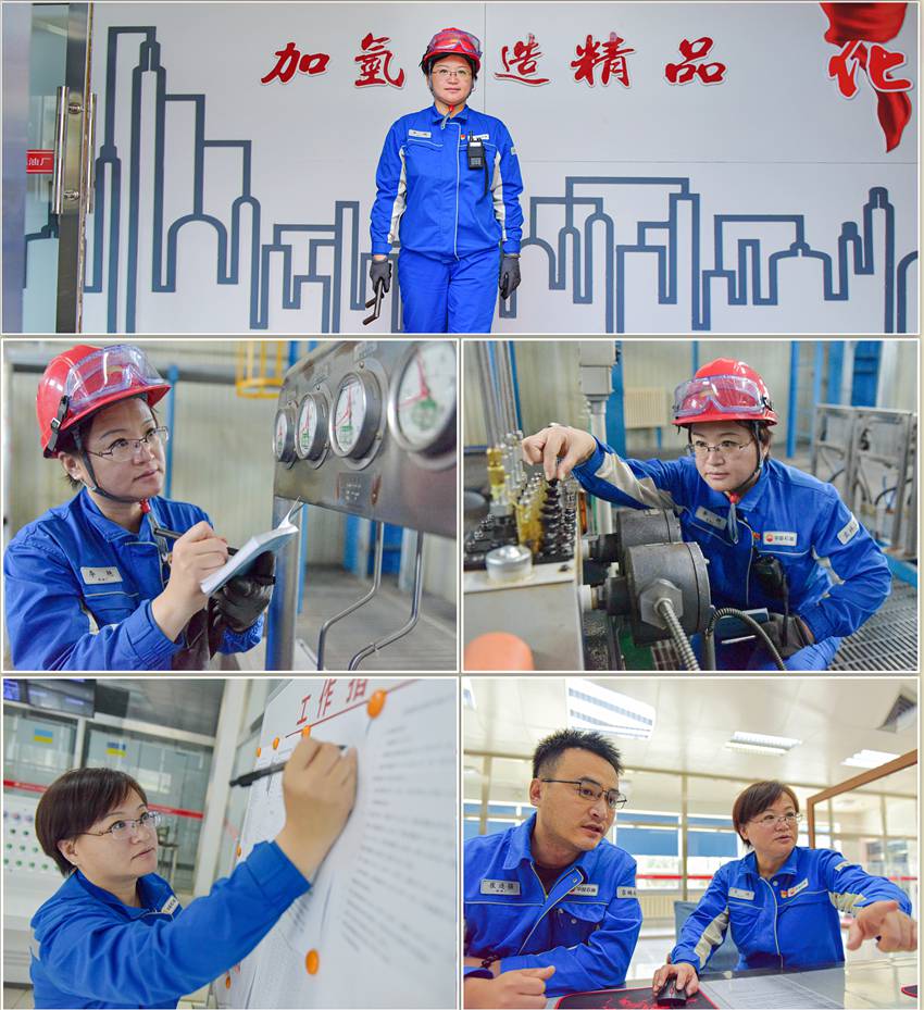 《黨的二十大代表李艷》。王淑華 攝