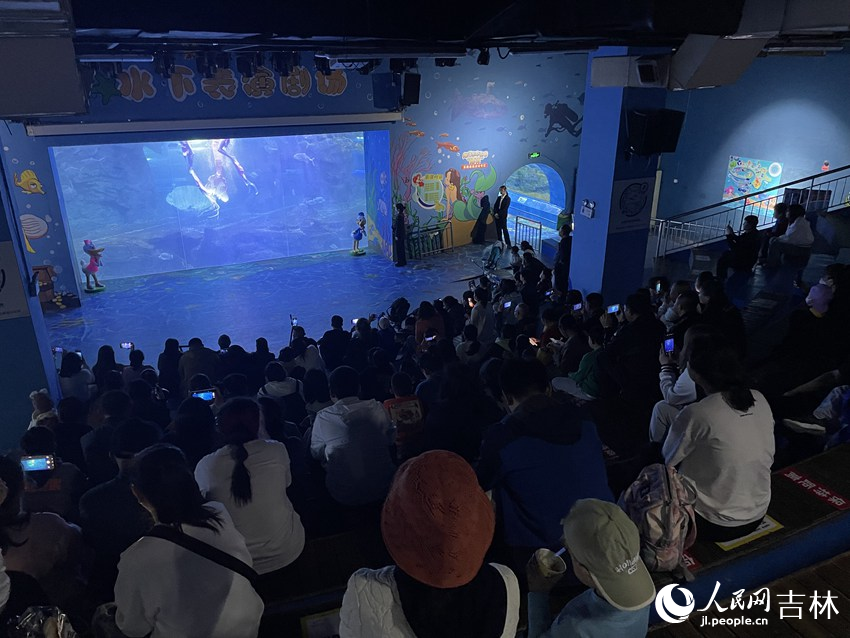 長春中泰海洋世界。人民網 李思玥攝