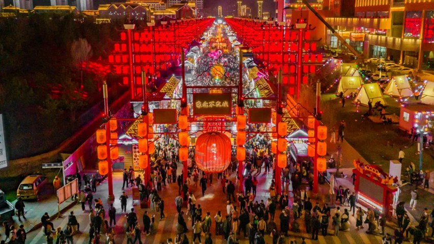 梅河口東北不夜城。（圖片來源：悠游吉林公眾號）