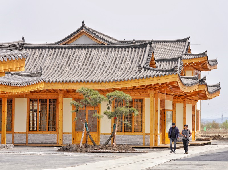 敦化市紅石鄉中成村。人民網李洋 攝