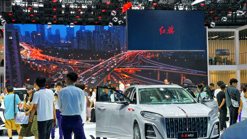 第20屆長春汽車博覽會今日啟幕。人民網記者李洋攝