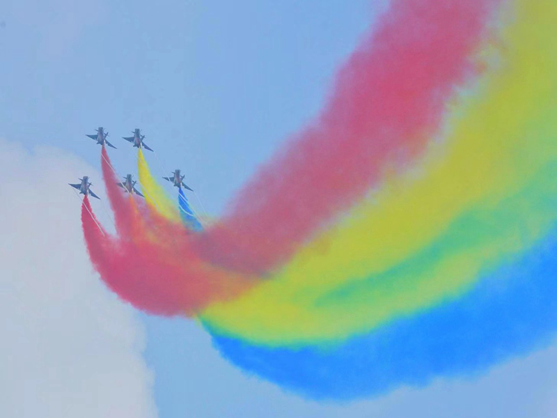 2023年空軍航空開放活動·長春航空展26日在長春開幕。人民網記者李洋 攝