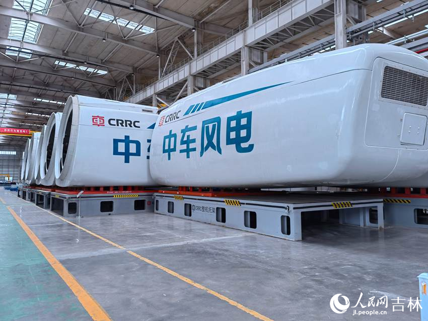 吉林中車風電裝備有限公司。人民網記者 馬俊華攝