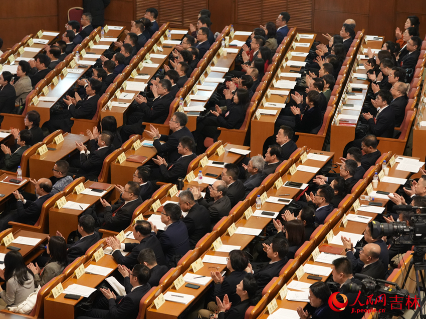 1月23日，政協吉林省第十三屆委員會第二次會議開幕。人民網記者 李洋攝
