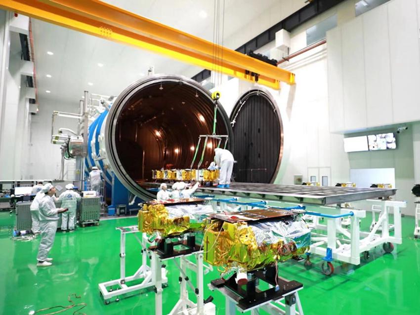 長光衛星工作車間。長光衛星供圖