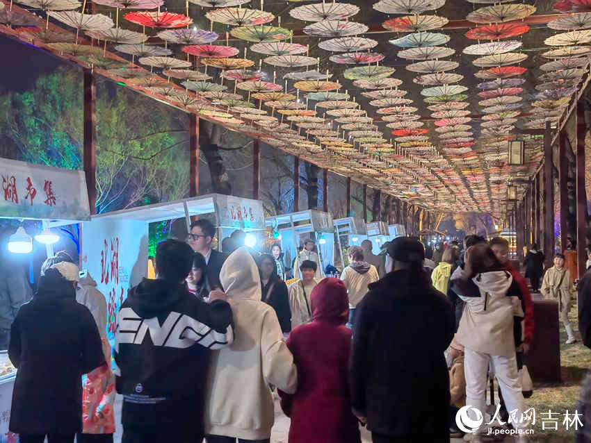 柳堤市集。人民網記者 馬俊華攝