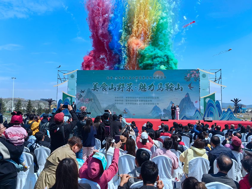 長春·九臺第七屆山野菜美食文化旅游節現場