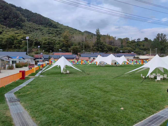 集安市鄉村振興示范區一景。