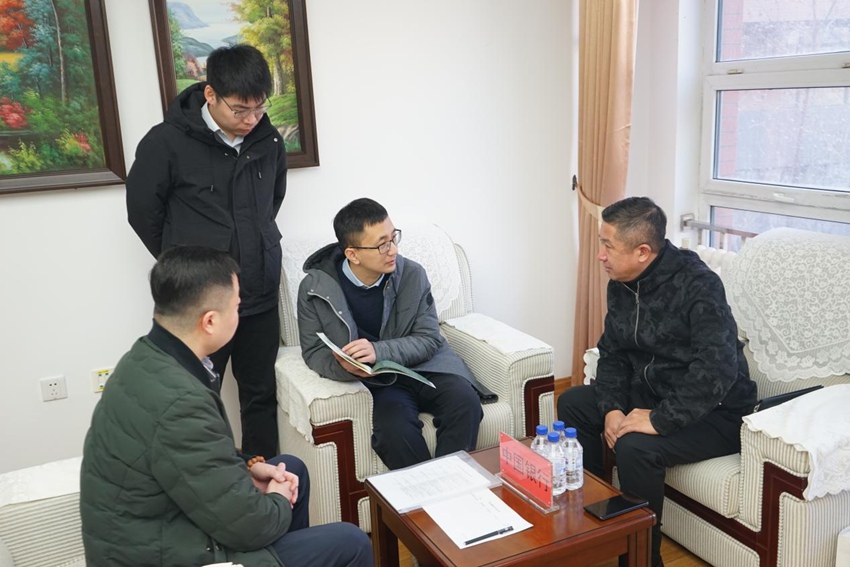 對接企業需求。（國家技術轉移東北中心供圖）