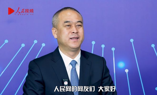 人民網專訪吉林省白山市委副書記、市長王雪峰