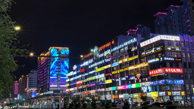 延吉網紅墻。人民網記者 李洋攝