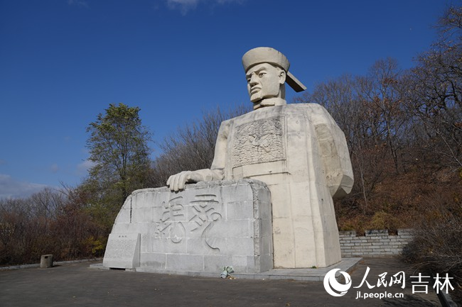 琿春市吳大澂紀念廣場。人民網記者 李洋攝