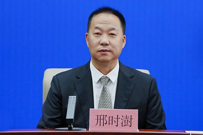長春市朝陽區文化和旅游局黨組書記邢時澍。