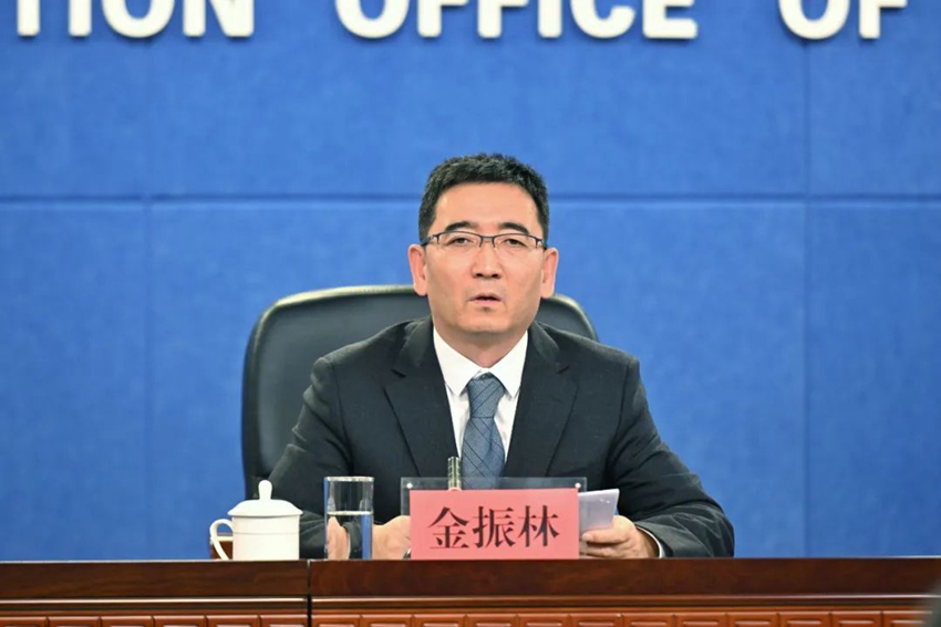 吉林省文旅廳副廳長金振林。（吉林發布）