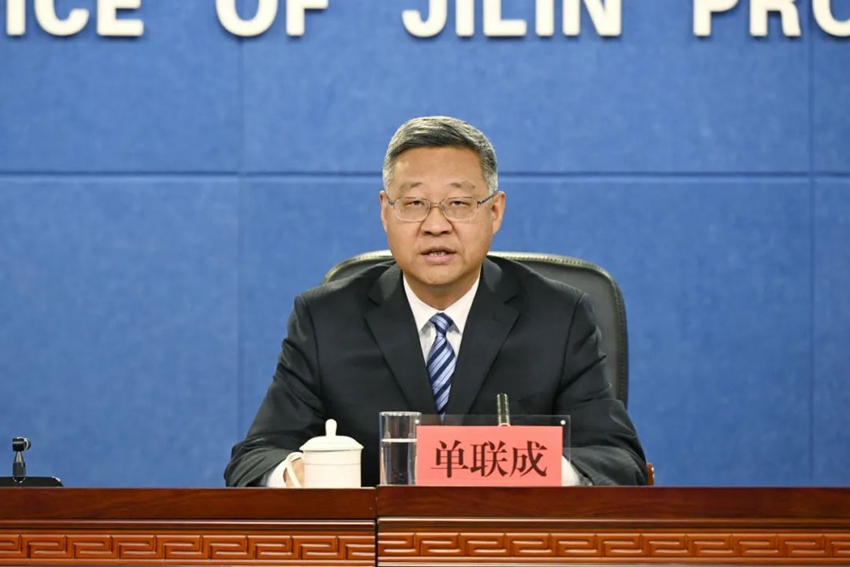 吉林省教育廳副廳長單聯成。（吉林發布）