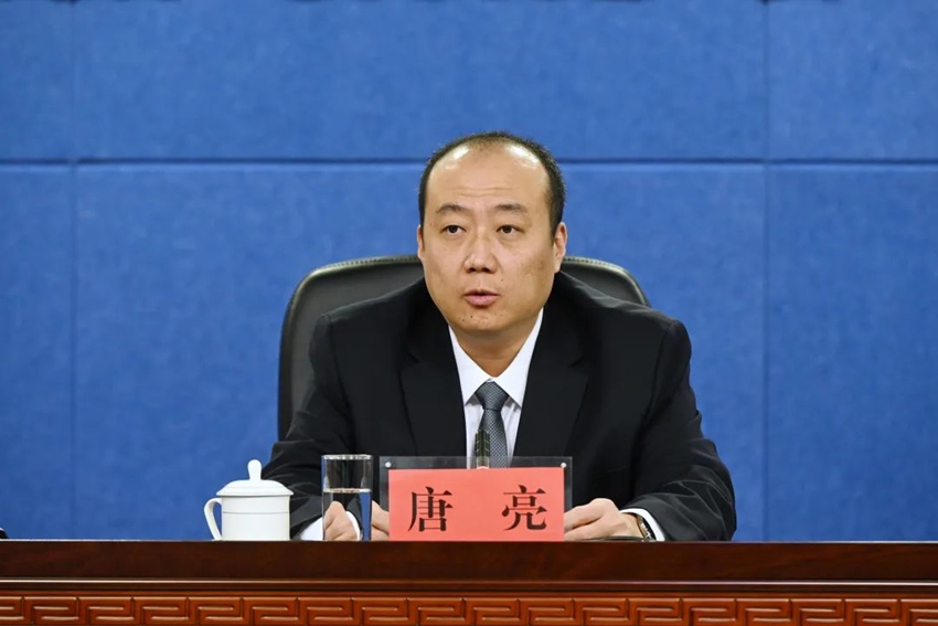 吉林省工信廳副廳長唐亮。（吉林發布）