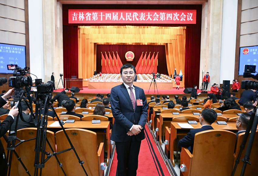 吉林省人大代表，吉林農業大學經濟管理學院教授、博士生導師張越杰。（受訪者供圖）