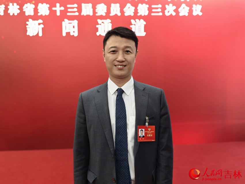 吉林省政協委員、吉林大學校醫院院長魏鋒。人民網記者 關思聰攝