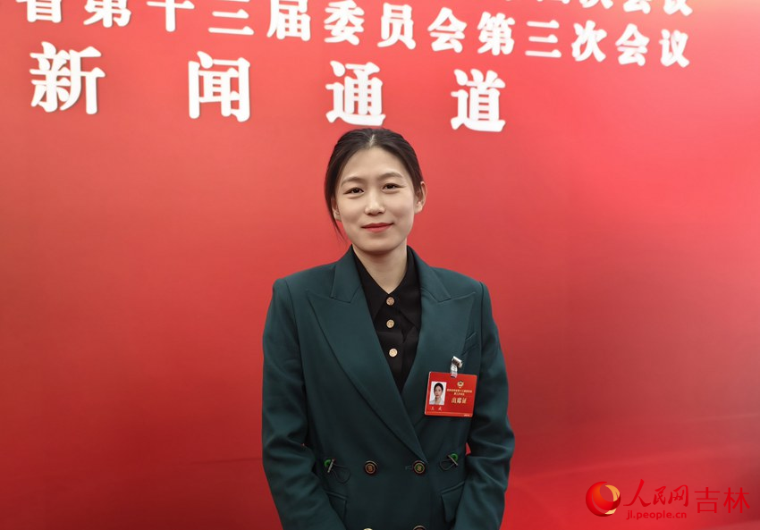 吉林省政協委員、教育自媒體長春教育八卦陣創始人王威。人民網記者 關思聰攝