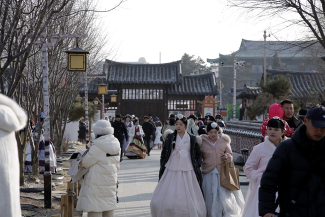 中國朝鮮族民俗園。