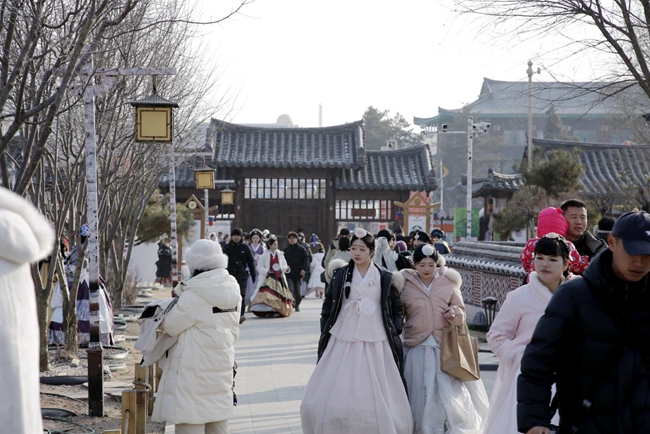 中國朝鮮族民俗園。