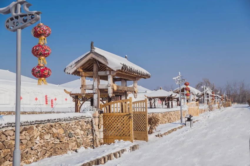 天定山民宿。