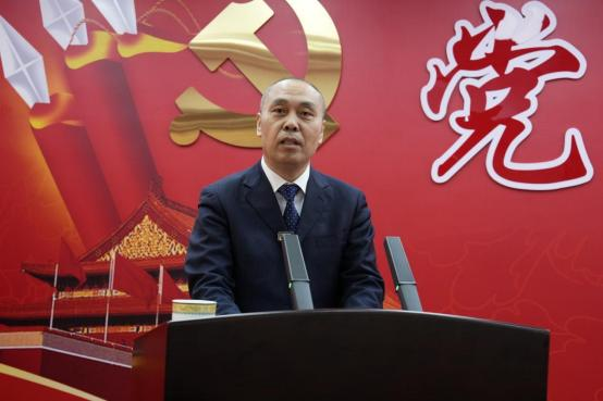 在白山方大集團紀念“3·15國際消費者權益日”暨“白山方大誠信日”慶祝大會上,省信促會常務副會長兼秘書長張有喜講話,傳遞誠信經營理念