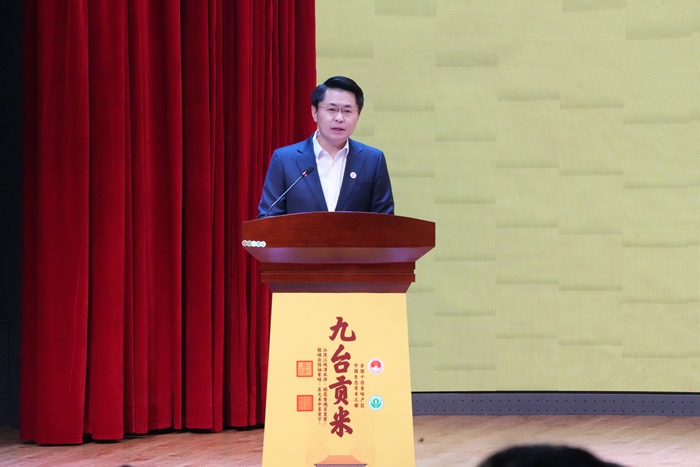 九臺區委書記陳亮。人民網記者 李洋攝