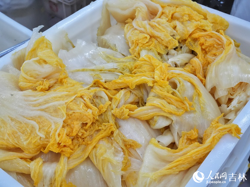 東北酸菜。人民網記者 李洋攝