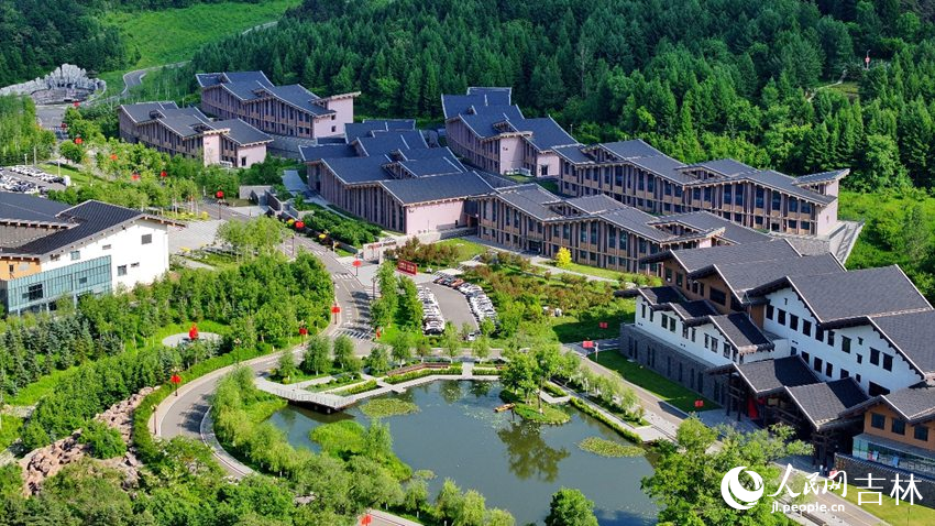 俯瞰吉林楊靖宇干部學院。人民網記者 李洋攝
