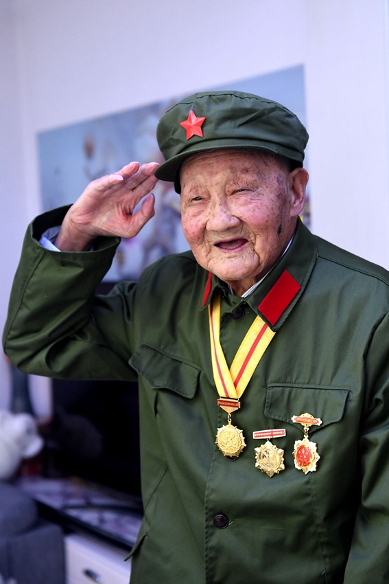 紀念中國人民抗日戰爭暨世界反法西斯戰爭勝利80周年·抗戰老兵任瑞連事跡圖片展播（一）