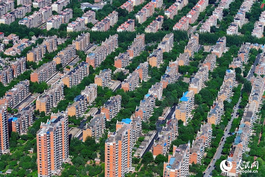 近年來，長春市深入踐行綠色發展理念，通過“見縫插綠”，串聯起城市的綠色脈絡。人民網記者 李洋攝