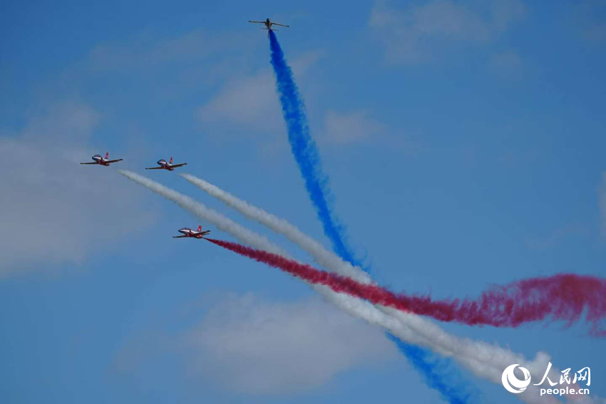 2025空軍航空開放活動和長春航空展完成全要素預演。人民網記者 李洋攝