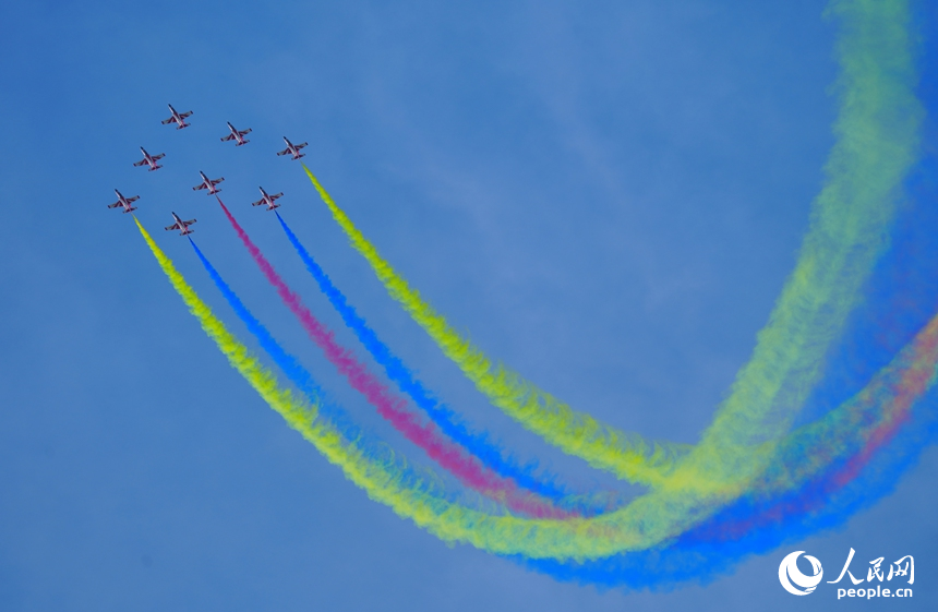 2025年空軍航空開放活動和長春航空展開幕。人民網記者 李洋攝