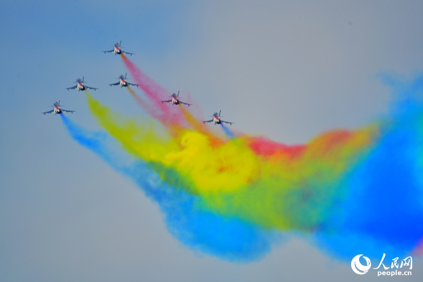 2025年空軍航空開放活動和長春航空展開幕。人民網記者 李洋攝