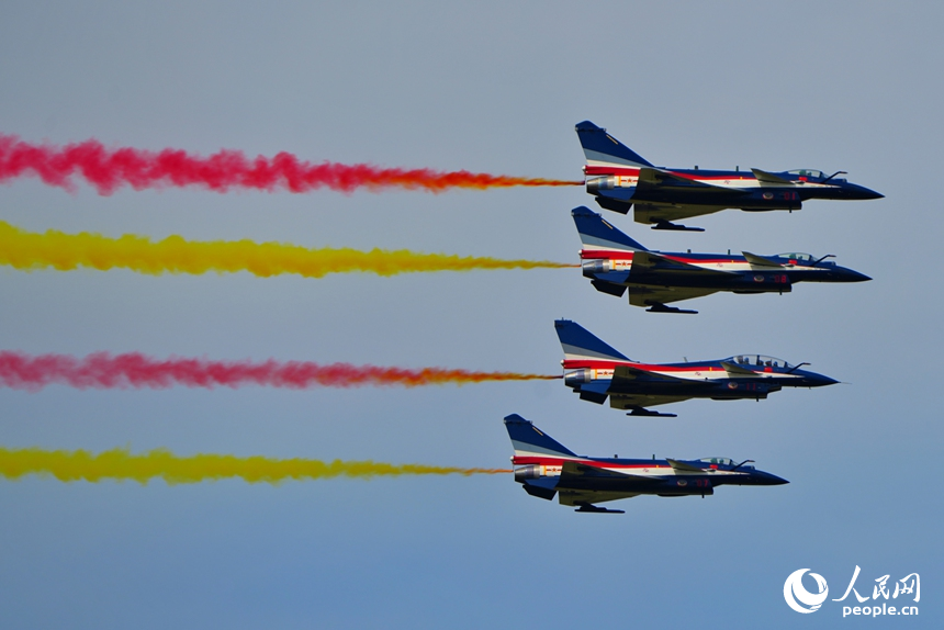 2025年空軍航空開放活動和長春航空展開幕。人民網記者 李洋攝