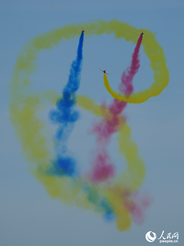 2025年空軍航空開放活動和長春航空展開幕。人民網記者 李洋攝