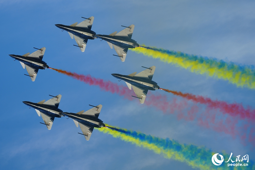 2025年空軍航空開放活動和長春航空展開幕。人民網記者 李洋攝