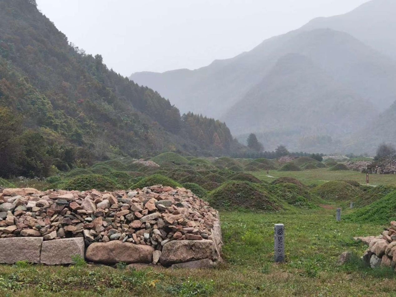 丸都山城外的陵墓。實習生 王思皓攝