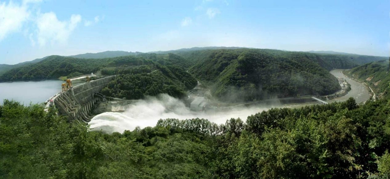 白山大壩。圖片來源：樺甸市委宣傳部