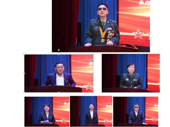 “吉林楷?！蓖蹒鞠冗M事跡報告團作宣講報告。