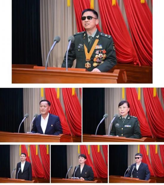 “吉林楷?！蓖蹒鞠冗M事跡報告團作宣講報告。