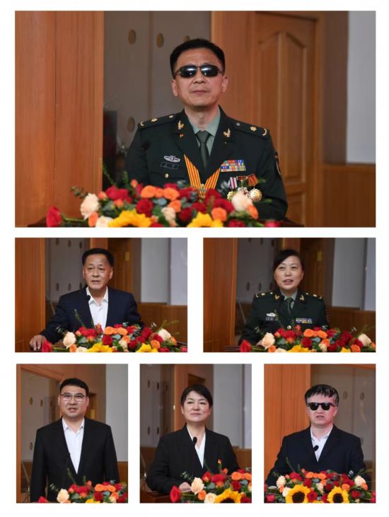 “吉林楷?！蓖蹒鞠冗M事跡報告團作宣講報告。