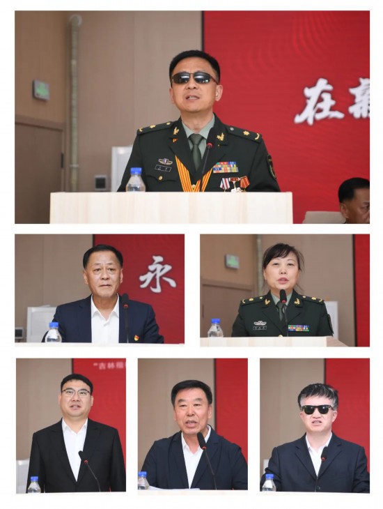 “吉林楷?！蓖蹒鞠冗M事跡報告團作宣講報告。